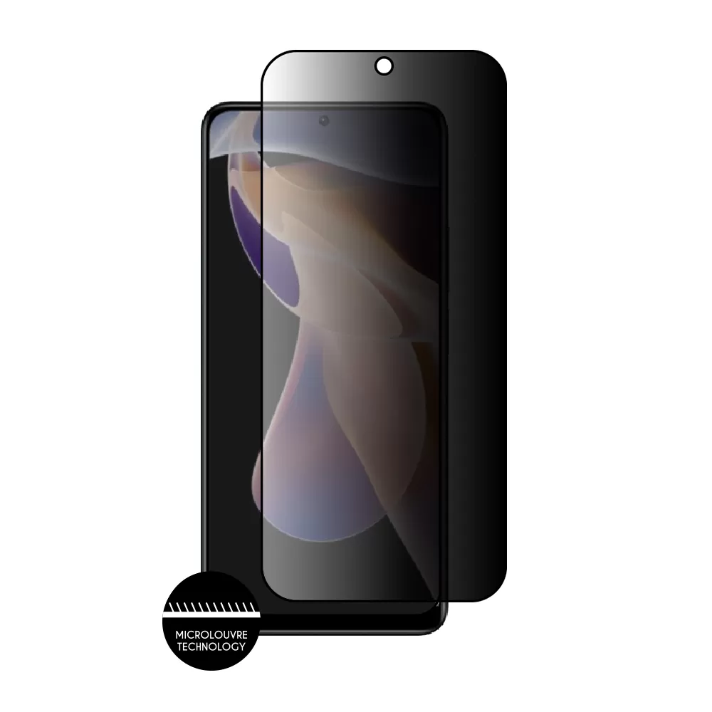 IDOL 1991 PRIVACY ANTISPY TEMPERED GLASS XIAOMI REDMI NOTE 11 PRO/PRO PLUS 6.67in 9H 0.25mm SEMI CURVED FULL GLUE BLACK - Image 2