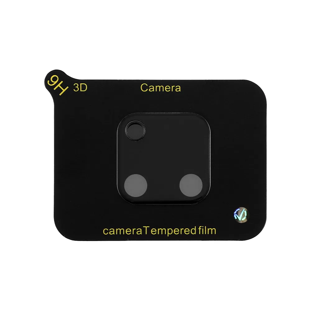 VOLTE-TEL CAMERA GLASS REALME C11 2021 6.52in 9H 0.25mm 3D CURVED BLACK - Image 3