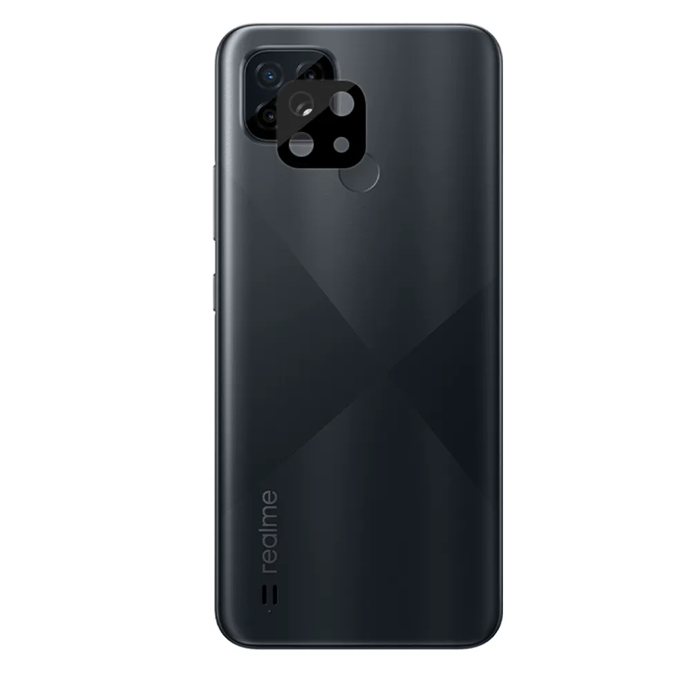 VOLTE-TEL CAMERA GLASS REALME C21Y 6.5in 9H 0.25mm 3D CURVED BLACK - Image 2