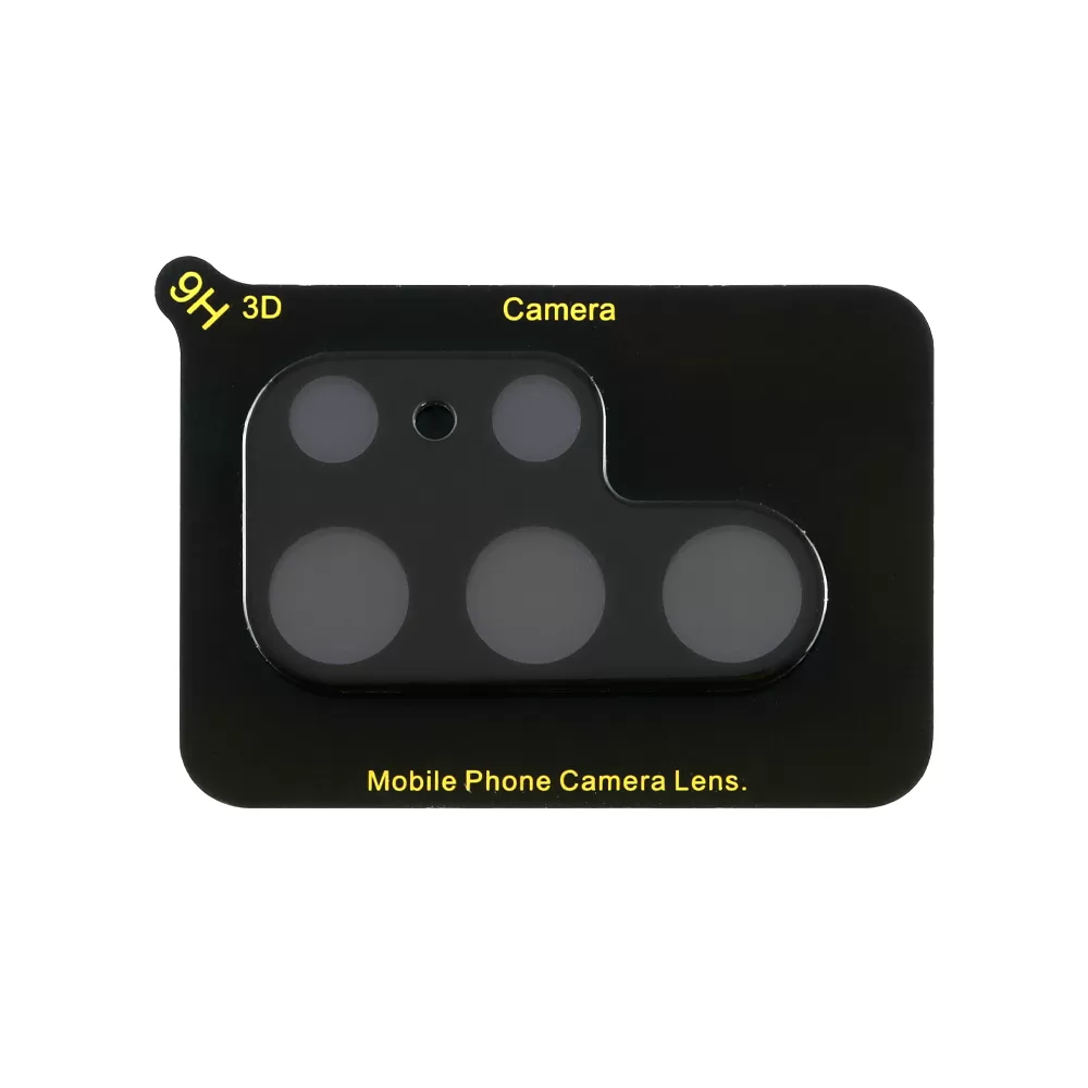 VOLTE-TEL CAMERA GLASS SAMSUNG S22 ULTRA 5G 6.8in 9H 0.25mm 3D CURVED BLACK - Image 3