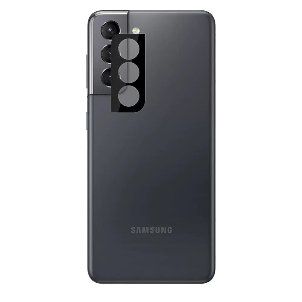 VOLTE-TEL CAMERA GLASS SAMSUNG S21 5G G991 6.2in 9H 0.25mm 3D CURVED BLACK - Image 2