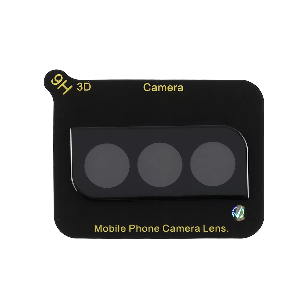 VOLTE-TEL CAMERA GLASS SAMSUNG S21 5G G991 6.2in 9H 0.25mm 3D CURVED BLACK - Image 3