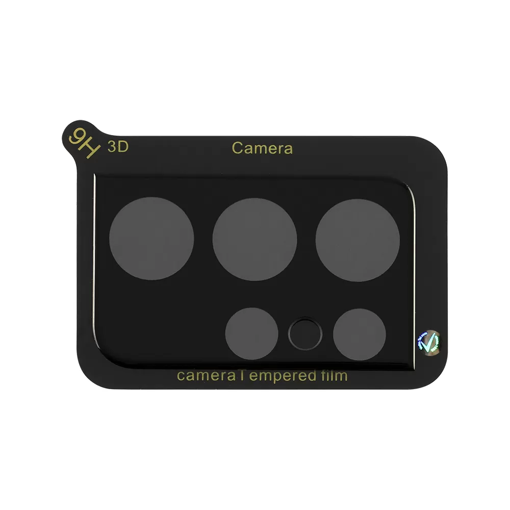 VOLTE-TEL CAMERA GLASS SAMSUNG S21 ULTRA 5G G998 6.8in 9H 0.25mm 3D CURVED BLACK - Image 3