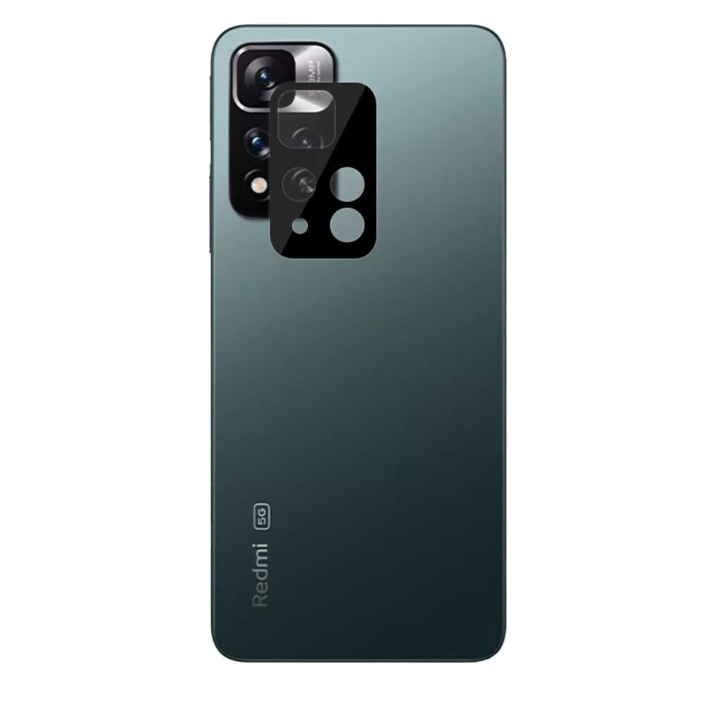 VOLTE-TEL CAMERA GLASS XIAOMI REDMI NOTE 11 PRO+ 6.67in 9H 0.25mm 3D CURVED BLACK - Image 2