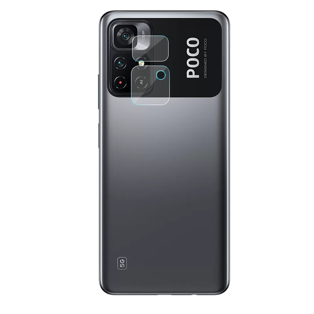 VOLTE-TEL CAMERA GLASS XIAOMI REDMI NOTE 11T 5G/POCO M4 PRO 5G 6.6in 9H 0.30mm 2 PCS - Image 2