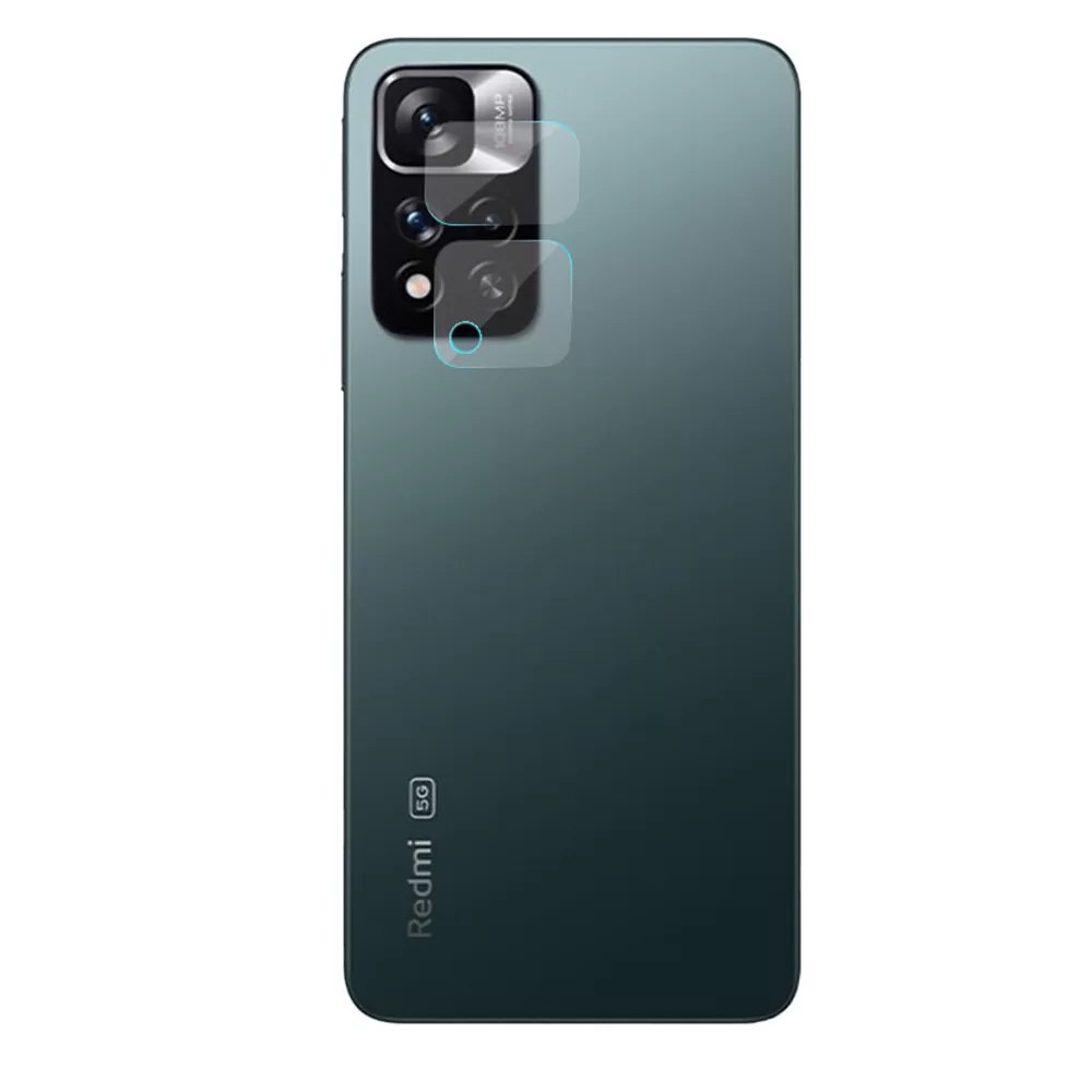 VOLTE-TEL CAMERA GLASS XIAOMI REDMI NOTE 11 PRO+ 6.67in 9H 0.30mm TRANSPARENT 2 PCS - Image 2