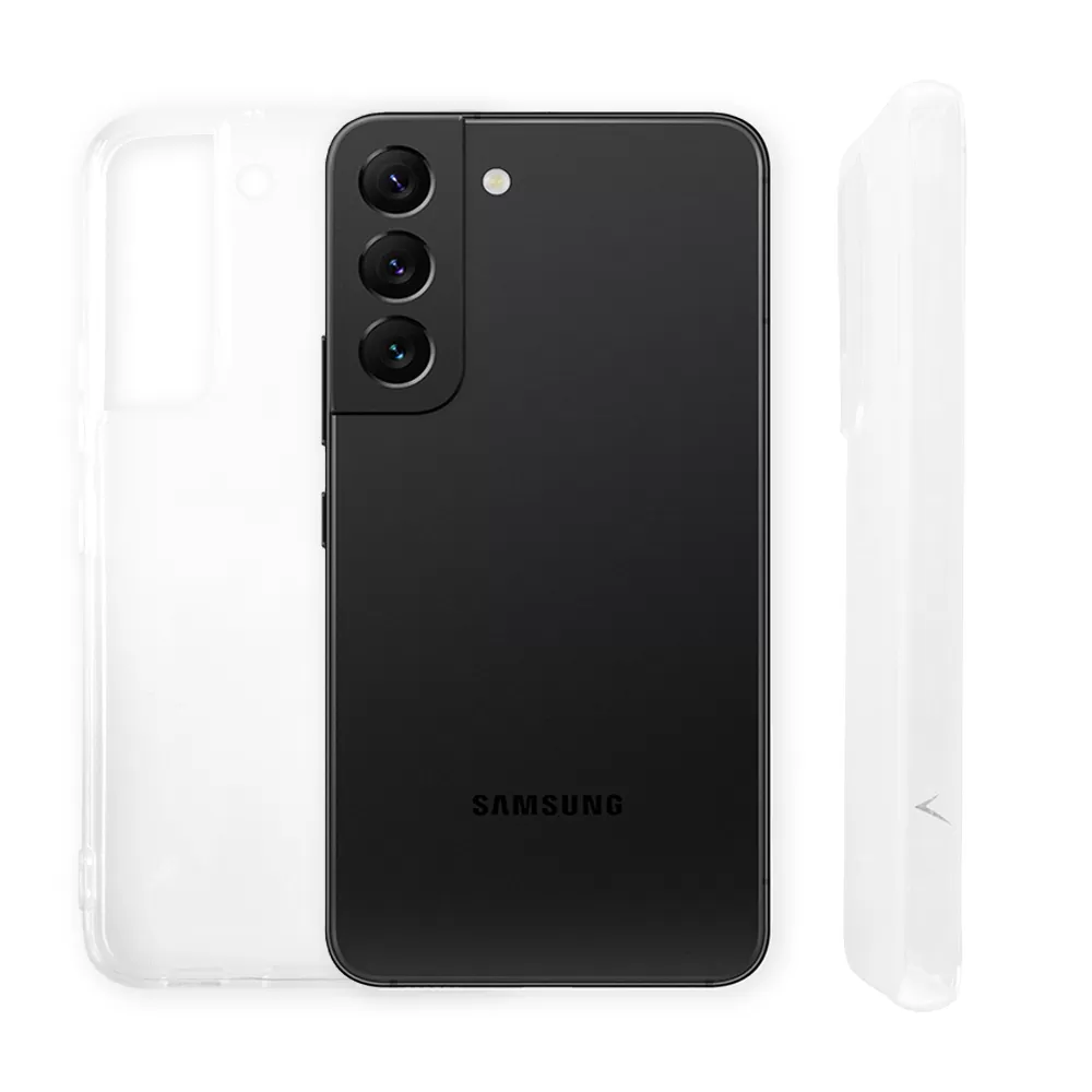 VOLTE-TEL ΘΗΚΗ SAMSUNG S22 5G S901 6.1" SLIMCOLOR AIR TPU CAMERA GUARD ΔΙΑΦΑΝΗ - Image 2