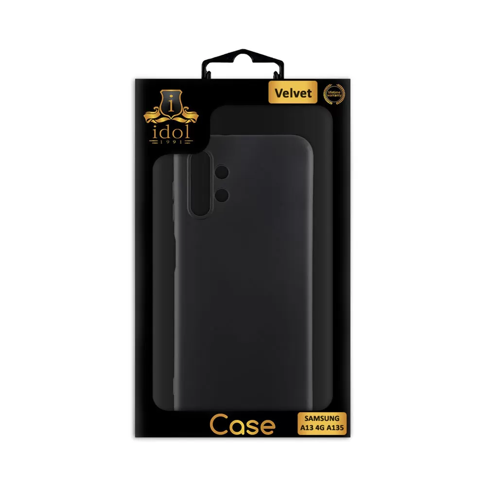 IDOL 1991 ΘΗΚΗ SAMSUNG A13 4G A135/A137 6.6" VELVET TPU 4 SIDE BLACK - Image 5