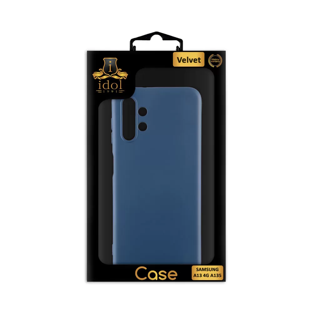 IDOL 1991 ΘΗΚΗ SAMSUNG A13 4G A135/A137 6.6" VELVET TPU 4 SIDE BLUE - Image 5