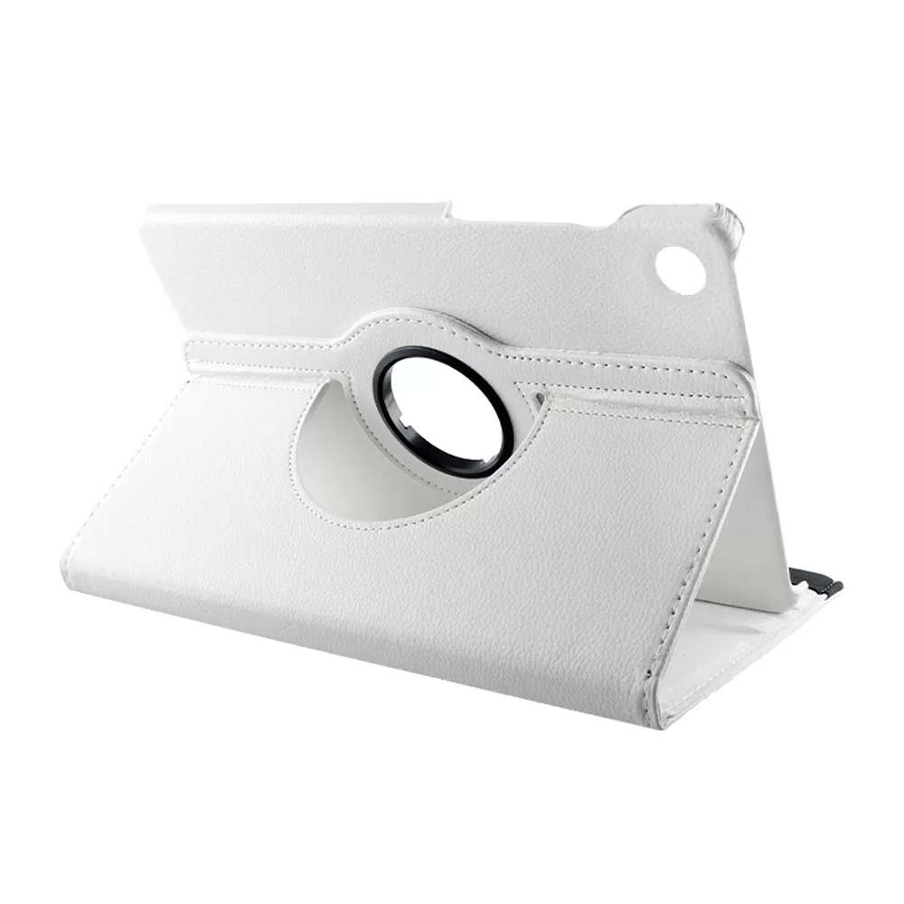 VOLTE-TEL ΘΗΚΗ SAMSUNG X200 TAB A8/X205 TAB A8 LTE 10.5" LEATHER BOOK ROTATING STAND WHITE - Image 4