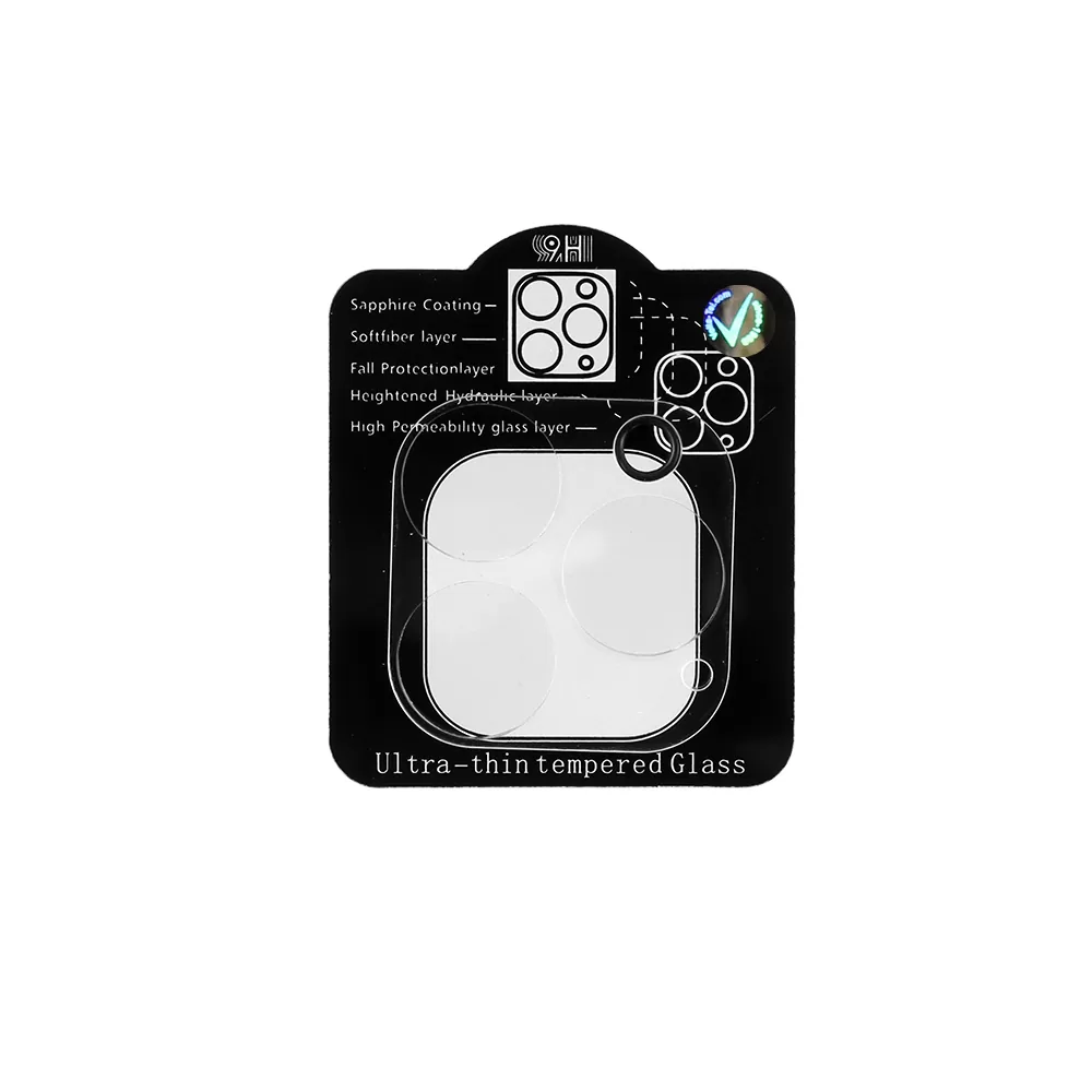 VOLTE-TEL CAMERA GLASS IPHONE 14 6.1in/14 PLUS 6.7in 9H 0.25mm 3D CURVED TRANSPARENT - Image 3