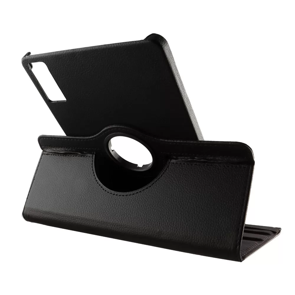 VOLTE-TEL ΘΗΚΗ XIAOMI REDMI PAD 10.61" LEATHER BOOK ROTATING STAND BLACK - Image 5
