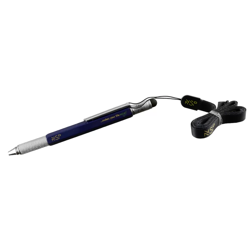 NSP STAND WITH 30 PCS NSP ΣΤΥΛΟ 7 IN 1 METALLIC MULTI-TOOL PEN BLACK/BLUE/RED - Image 16