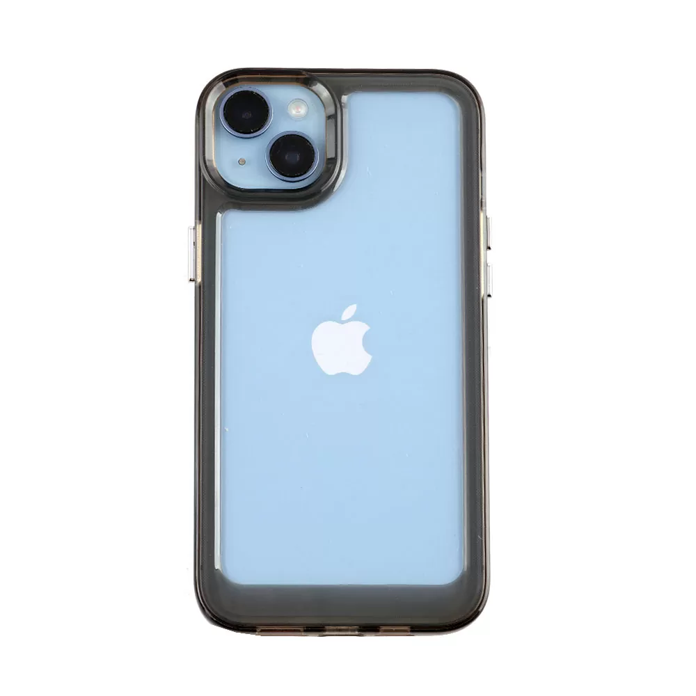 IDOL 1991 CRISTALYTE TPU ΘΗΚΗ IPHONE 14 6.1in CAMERA GUARD ΔΙΑΦΑΝΗ ΓΚΡΙ - Image 2