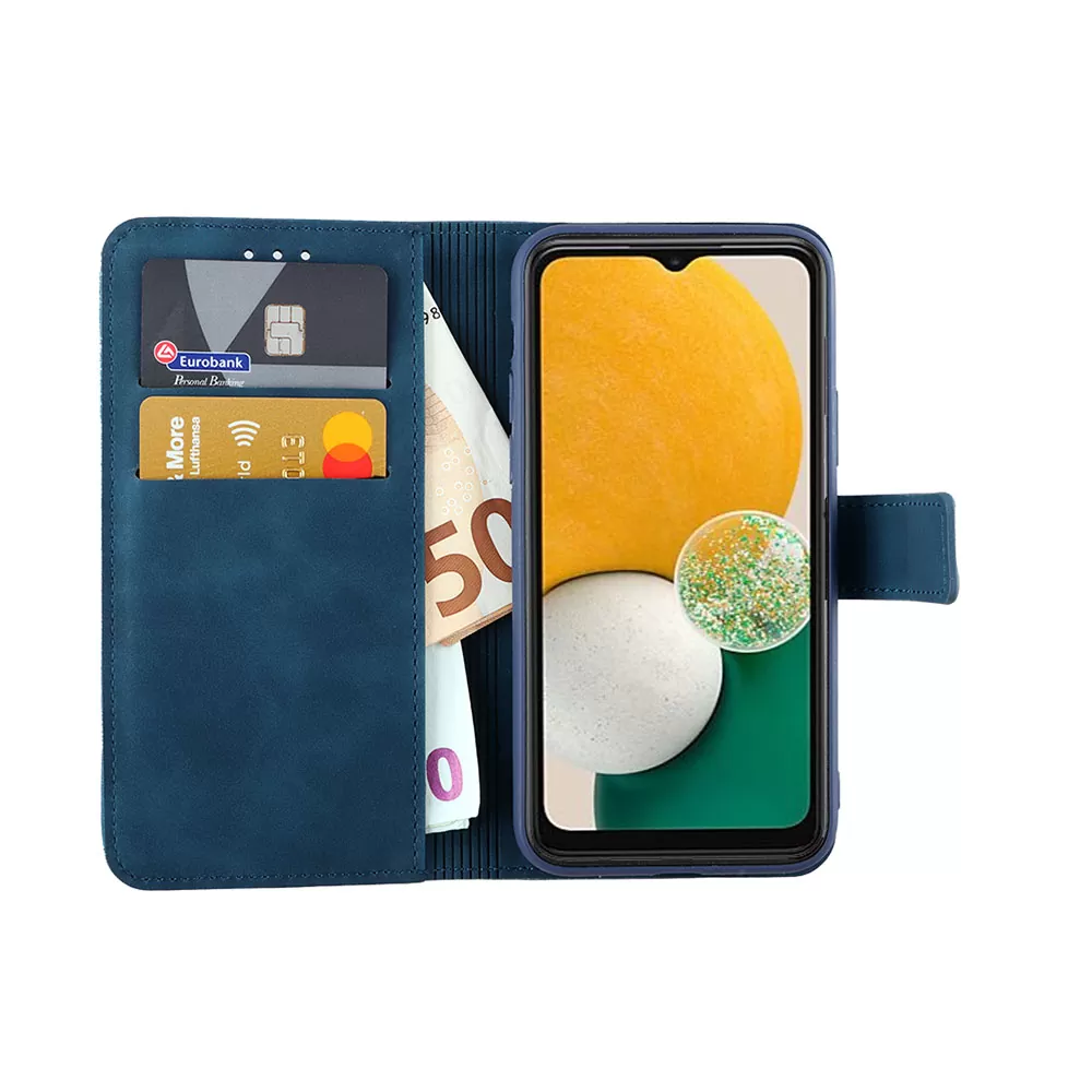LIME ESSENTIAL ΘΗΚΗ SAMSUNG A04s A047/A13 5G A136U 6.5in  MAGNET BOOK STAND CLIP DARK BLUE - Image 2