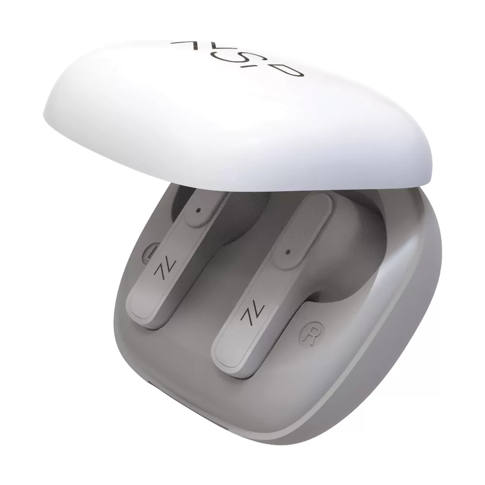 NSP BLUETOOTH STEREO BN510W NSPODS TWS HEADSET V5.3 ΜΕ ΘΗΚΗ ΦΟΡΤΙΣΗΣ - ΜΕΤΑΦΟΡΑΣ WHITE - Image 4