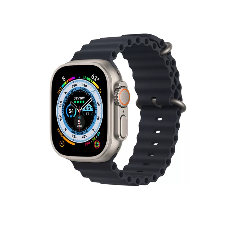 VOLTE-TEL VT107 ΛΟΥΡΑΚΙ ΡΟΛΟΓΙΟΥ ΣΥΜΒΑΤΟ ΜΕ APPLE WATCH 42/44/45/46/49mm OCEAN BAND LOOP DARK BLUE - Image 2