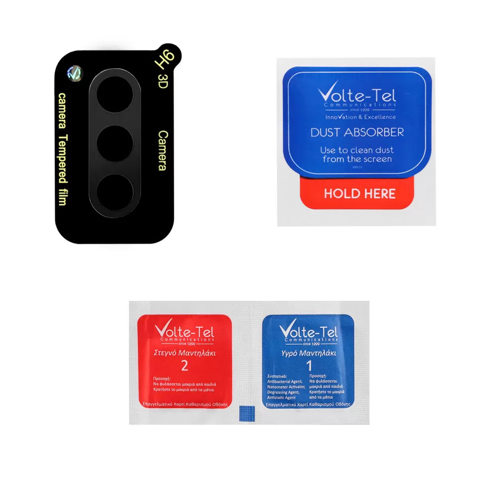 VOLTE-TEL CAMERA GLASS SAMSUNG S24 PLUS 5G S926 6.7in 9H 0.25mm 3D CURVED BLACK - Image 3