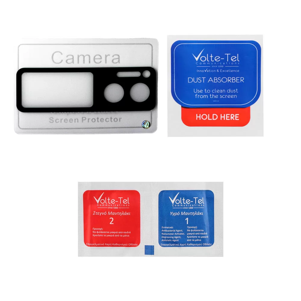 VOLTE-TEL CAMERA GLASS MOTOROLA RAZR 40 5G 6.9in 9H 0.30mm BLACK - Image 4