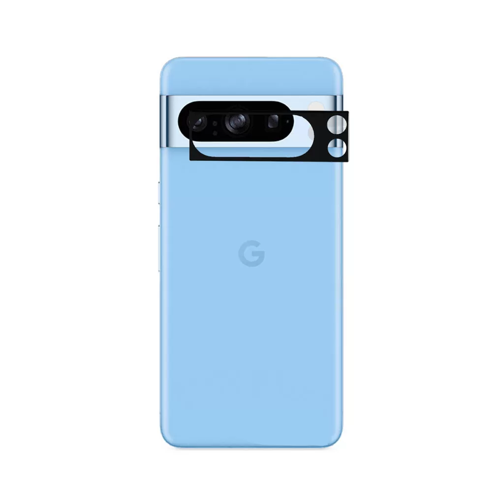 VOLTE-TEL CAMERA GLASS GOOGLE PIXEL 8 PRO 6.7in 9H 0.25mm 3D CURVED BLACK - Image 2