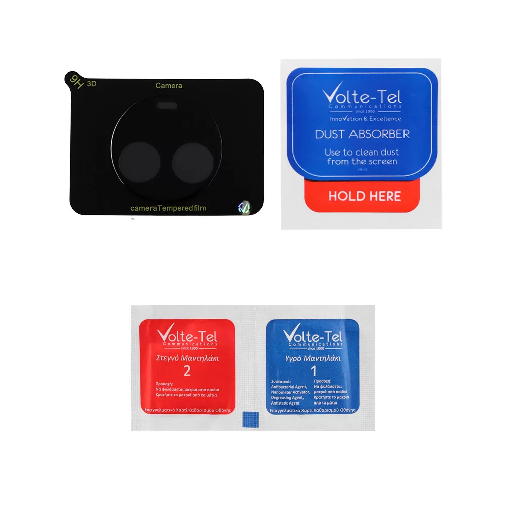 VOLTE-TEL CAMERA GLASS REALME 11 5G 6.72in 9H 0.25mm 3D CURVED BLACK - Image 4