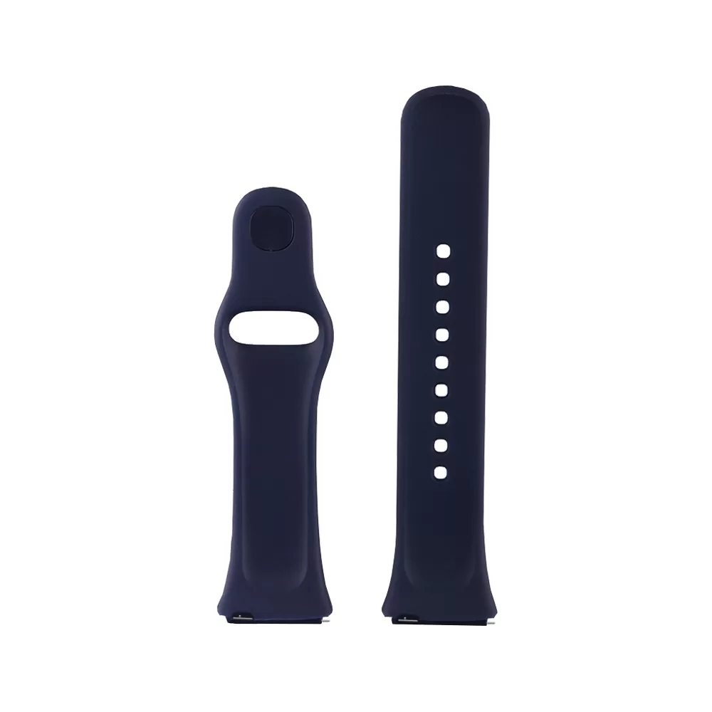 VOLTE-TEL VT128 ΛΟΥΡΑΚΙ ΡΟΛΟΓΙΟΥ ΣΙΛΙΚΟΝΗΣ XIAOMI REDMI WATCH 3 ACTIVE DARK BLUE - Image 2