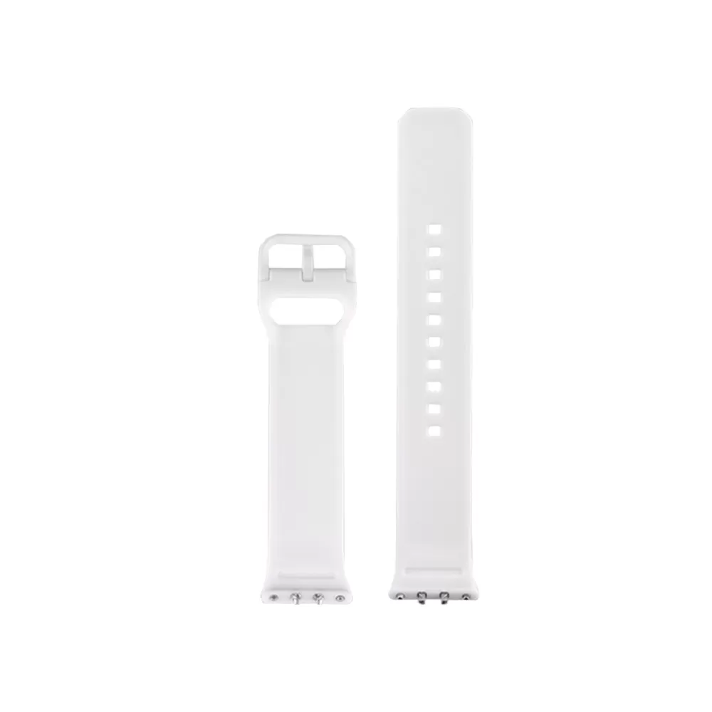 VOLTE-TEL VT132 ΛΟΥΡΑΚΙ ΡΟΛΟΓΙΟΥ ΣΙΛΙΚΟΝΗΣ SAMSUNG GALAXY FIT 3 R390 WHITE - Image 2