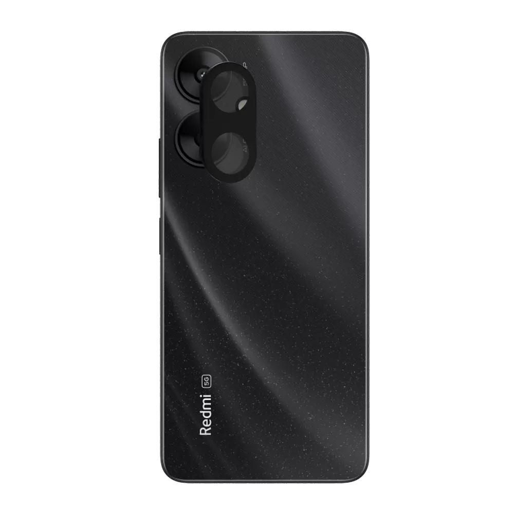 VOLTE-TEL CAMERA GLASS XIAOMI REDMI 13C 5G 6.74in 9H 0.25mm 3D CURVED BLACK - Image 2