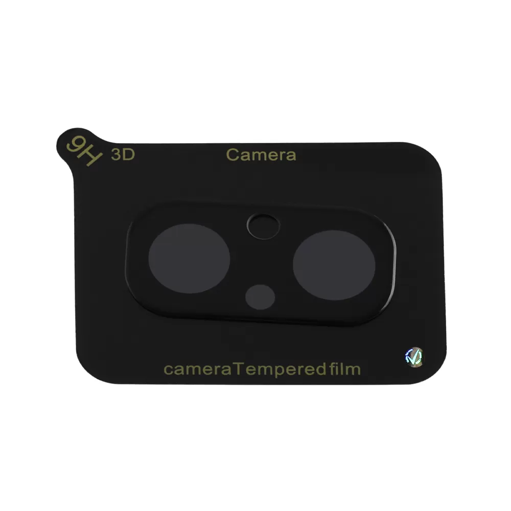VOLTE-TEL CAMERA GLASS XIAOMI REDMI 12C 6.71in 9H 0.25mm 3D CURVED BLACK - Image 3