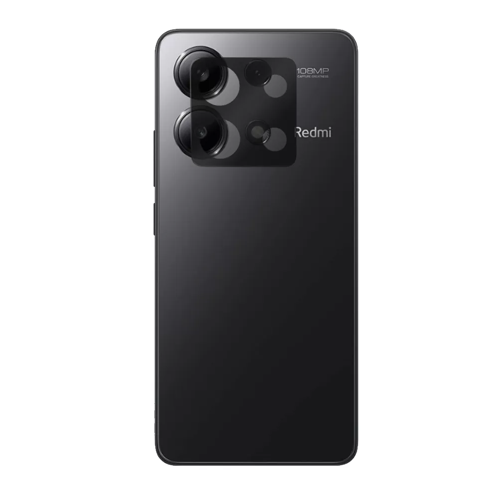 VOLTE-TEL CAMERA GLASS XIAOMI REDMI NOTE 13 4G 6.67in 9H 0.25mm 3D CURVED BLACK - Image 2