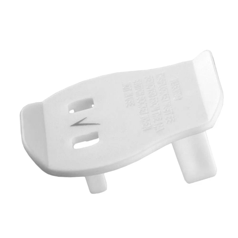 VOLTE-TEL ΠΛΑΣΤΙΚΟΣ ΑΝΤΑΠΤΟΡΑΣ ΕΥΡΩΠΑΙΚΟ 2 PIN FEMALE ΣΕ ΠΡΙΖΑ ΑΓΓΛΙΚΗ 3 PIN MALE ΑΣΠΡΟ 10 ΤΕΜ. - Image 2
