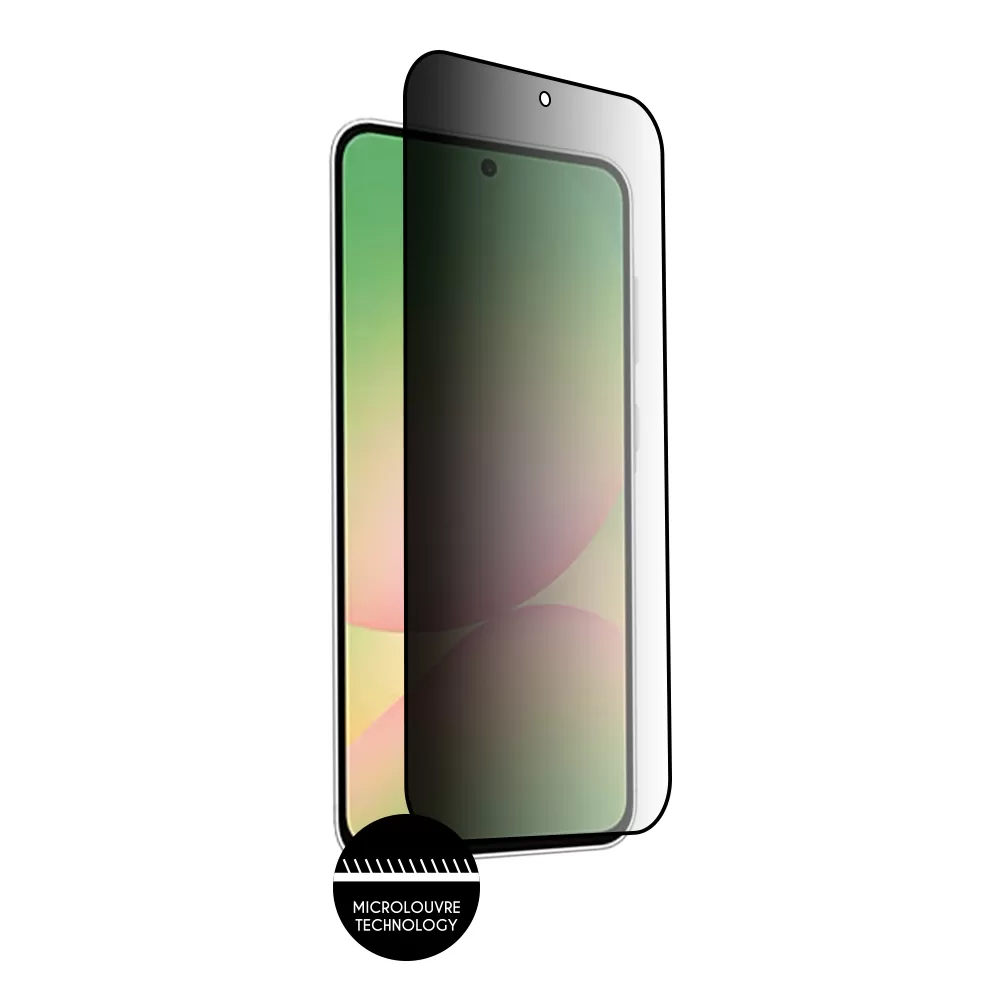 IDOL 1991 PREMIUM PRIVACY ANTISPY TEMPERED GLASS SAMSUNG A56 5G A566 6.7in 9H 0.25mm SEMI CURVED FULL GLUE BLACK - Image 2
