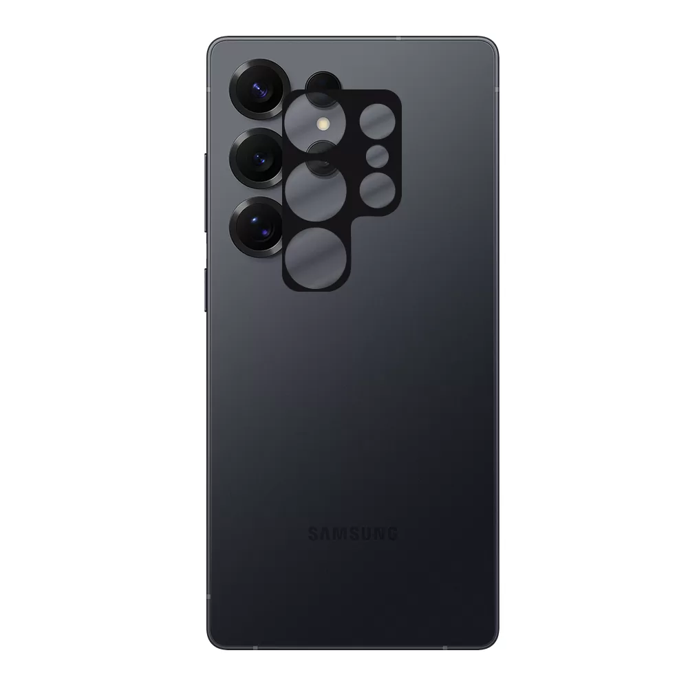 VOLTE-TEL CAMERA GLASS SAMSUNG S25 ULTRA 5G S938 6.9in 9H 0.25mm 3D CURVED BLACK - Image 2