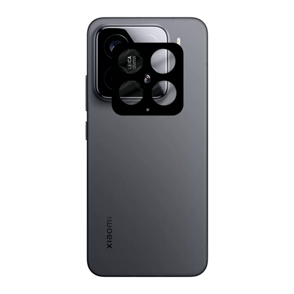 VOLTE-TEL CAMERA GLASS XIAOMI 15 5G 6.36in 9H 0.25mm 3D CURVED BLACK - Image 2