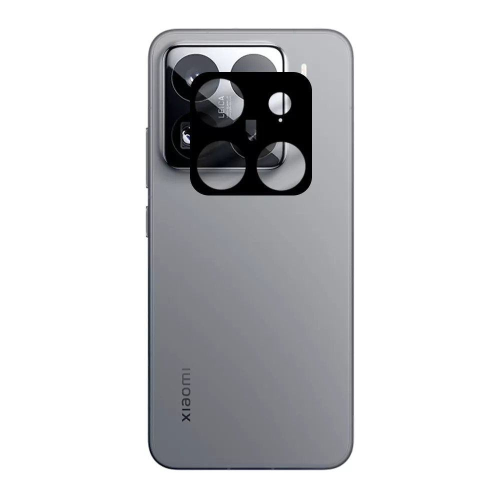VOLTE-TEL CAMERA GLASS XIAOMI 15 PRO 5G 6.73in 9H 0.25mm 3D CURVED BLACK - Image 2