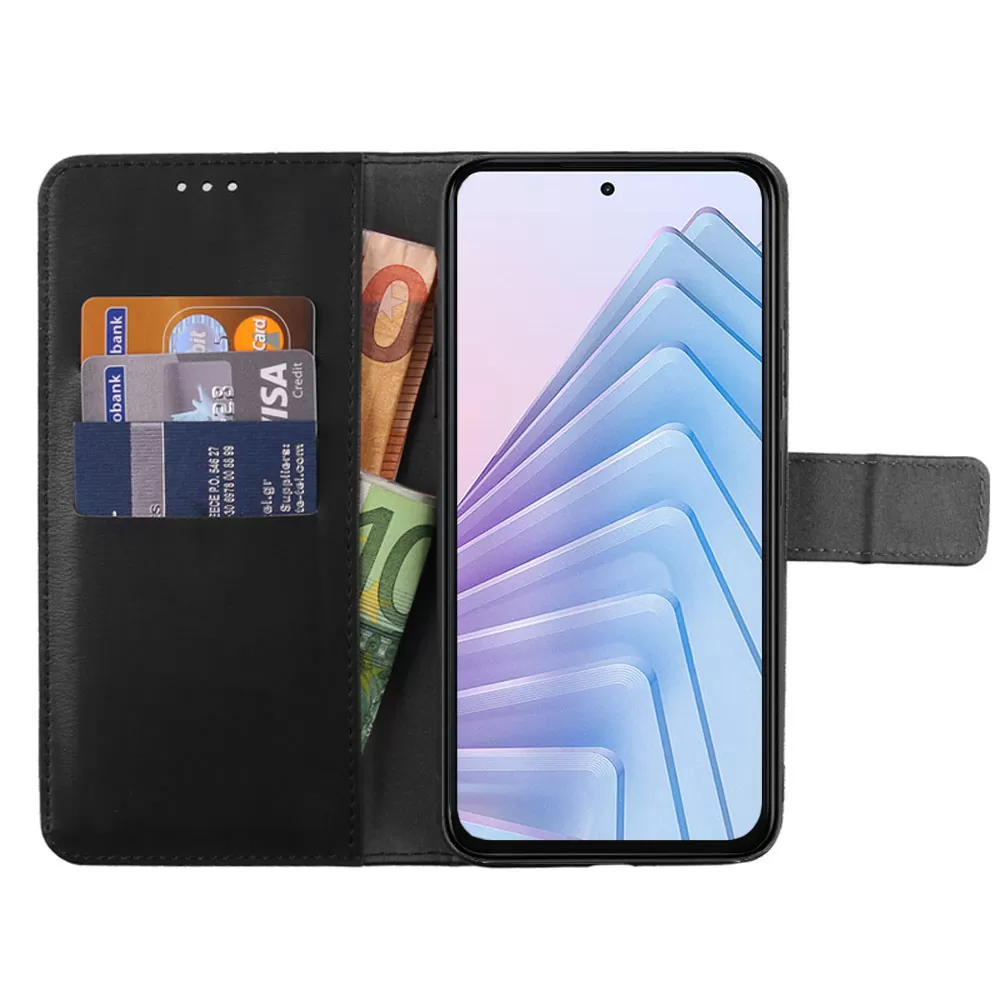 VOLTE-TEL ΘΗΚΗ XIAOMI REDMI NOTE 14 5G 6.67" ALLURE MAGNET BOOK STAND CLIP BLACK - Image 2