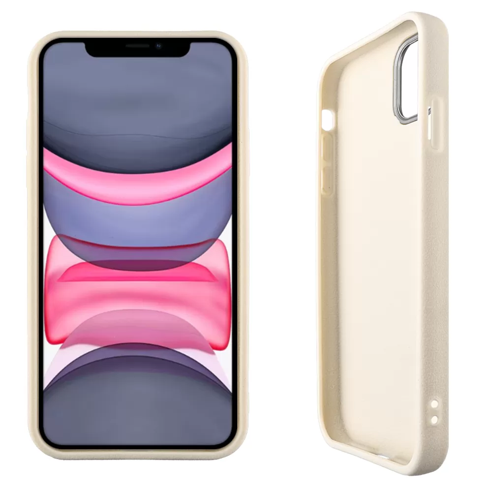 LIME FLEXISNAP TPU ΘΗΚΗ IPHONE 11 6.1in CAMERA GUARD OFF WHITE - Image 2