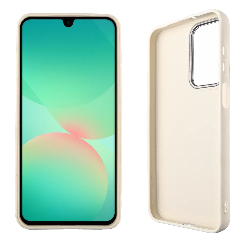 LIME ΘΗΚΗ SAMSUNG A26 5G A266 6.7" FLEXISNAP TPU CAMERA GUARD OFF WHITE - Image 2