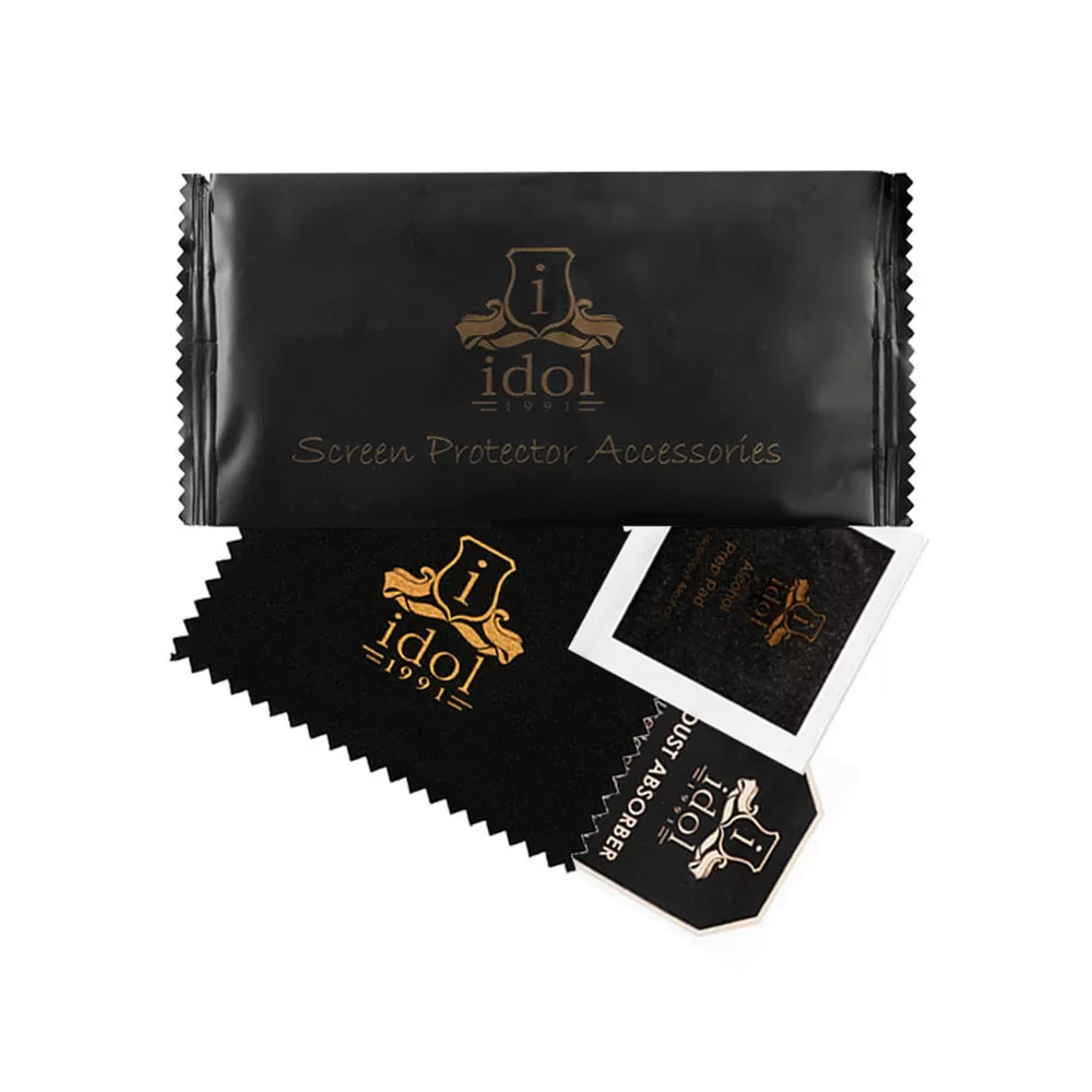 IDOL 1991 TITANIUM TEMPERED GLASS XIAOMI 14T/14T PRO 6.67in 9H 0.25mm  SEMI CURVED FULL GLUE BLACK - Image 4