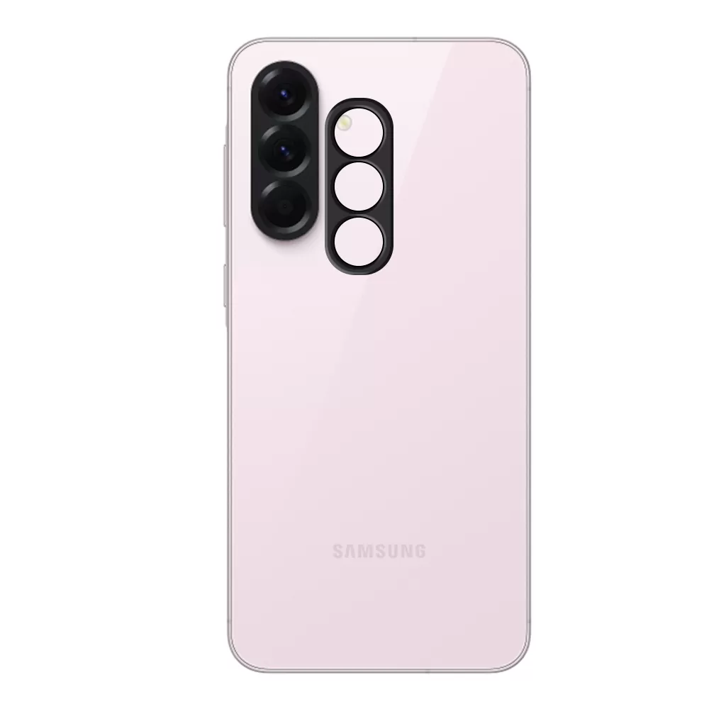 VOLTE-TEL CAMERA GLASS SAMSUNG A56 5G A566 6.7in 9H 0.25mm 3D CURVED BLACK - Image 2