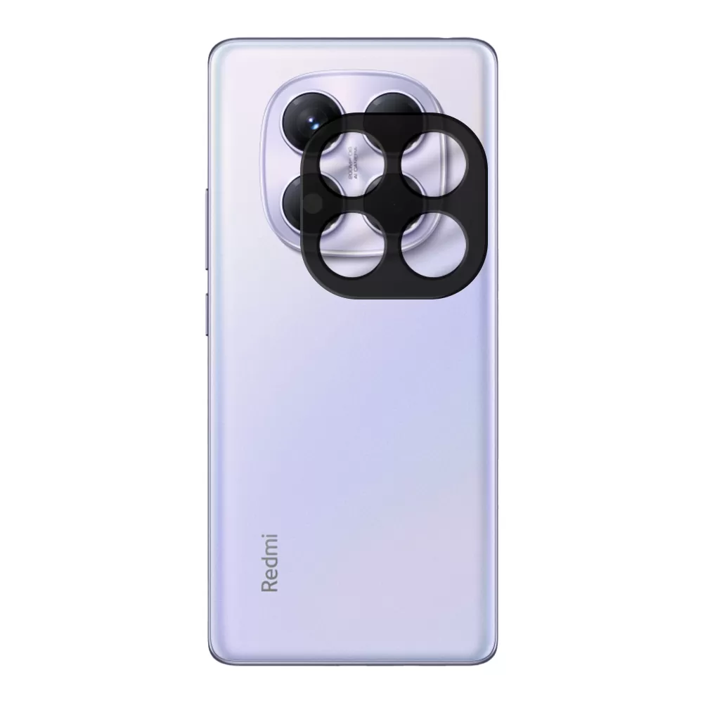 VOLTE-TEL CAMERA GLASS XIAOMI REDMI NOTE 14 PRO 4G 6.67in 9H 0.25mm 3D CURVED BLACK - Image 2