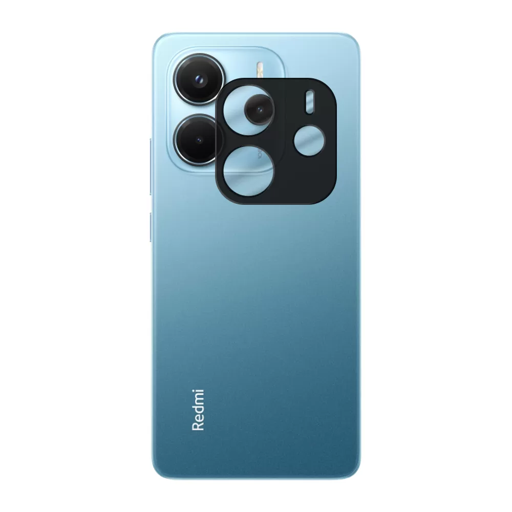 VOLTE-TEL CAMERA GLASS XIAOMI REDMI NOTE 14 4G 6.67in 9H 0.25mm 3D CURVED BLACK - Image 2