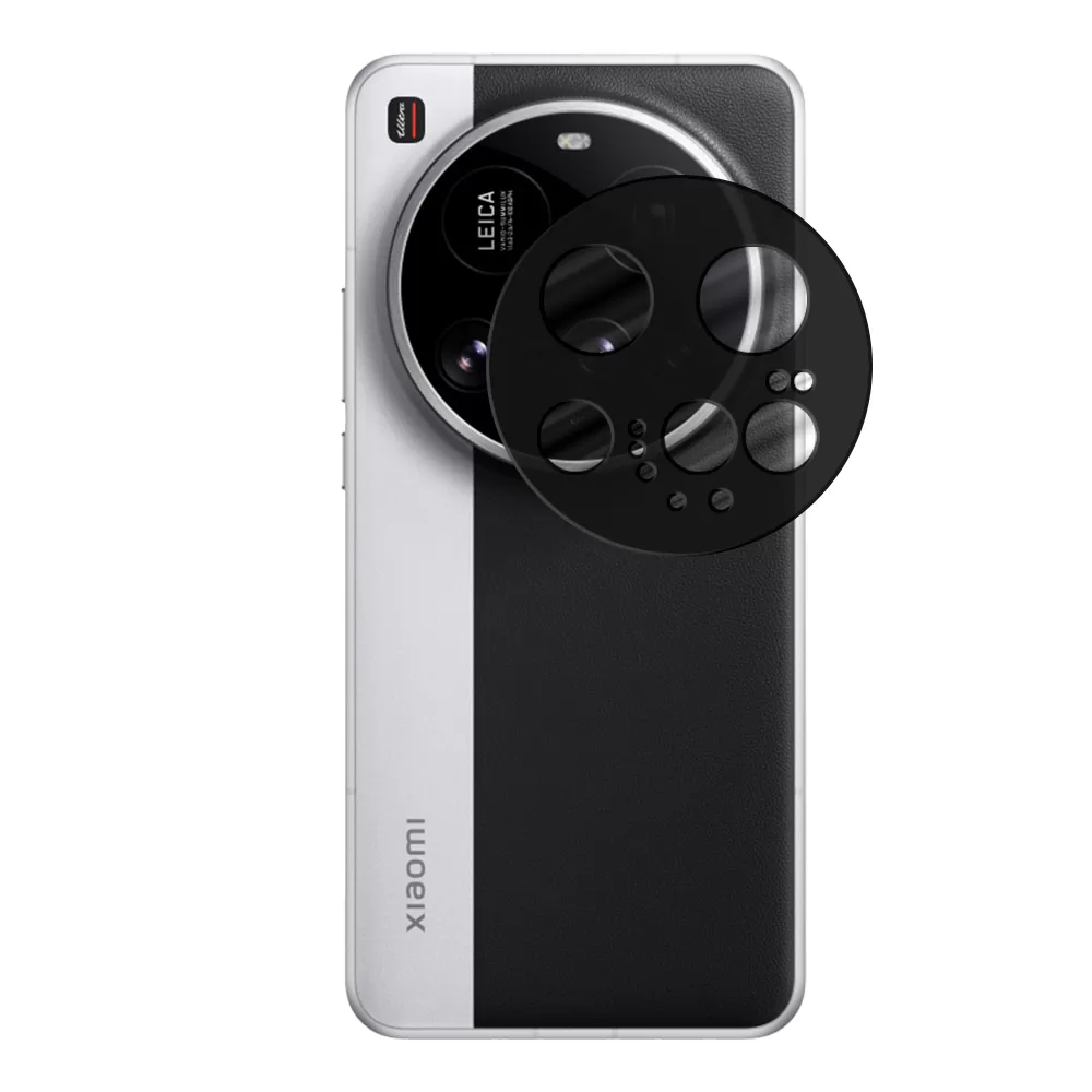 VOLTE-TEL CAMERA GLASS XIAOMI 15 ULTRA 5G 6.73in 9H 0.25mm 3D CURVED BLACK - Image 2