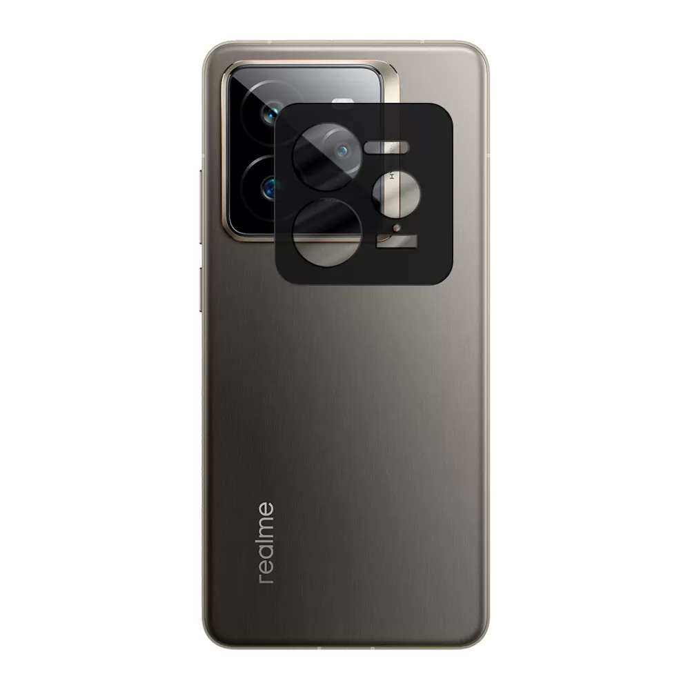 VOLTE-TEL CAMERA GLASS REALME GT 7 PRO 5G 6.78in 9H 0.25mm 3D CURVED BLACK - Image 2