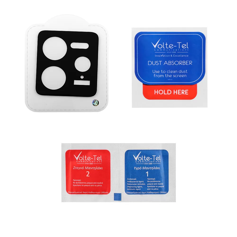 VOLTE-TEL CAMERA GLASS REALME GT 7 PRO 5G 6.78in 9H 0.25mm 3D CURVED BLACK - Image 4