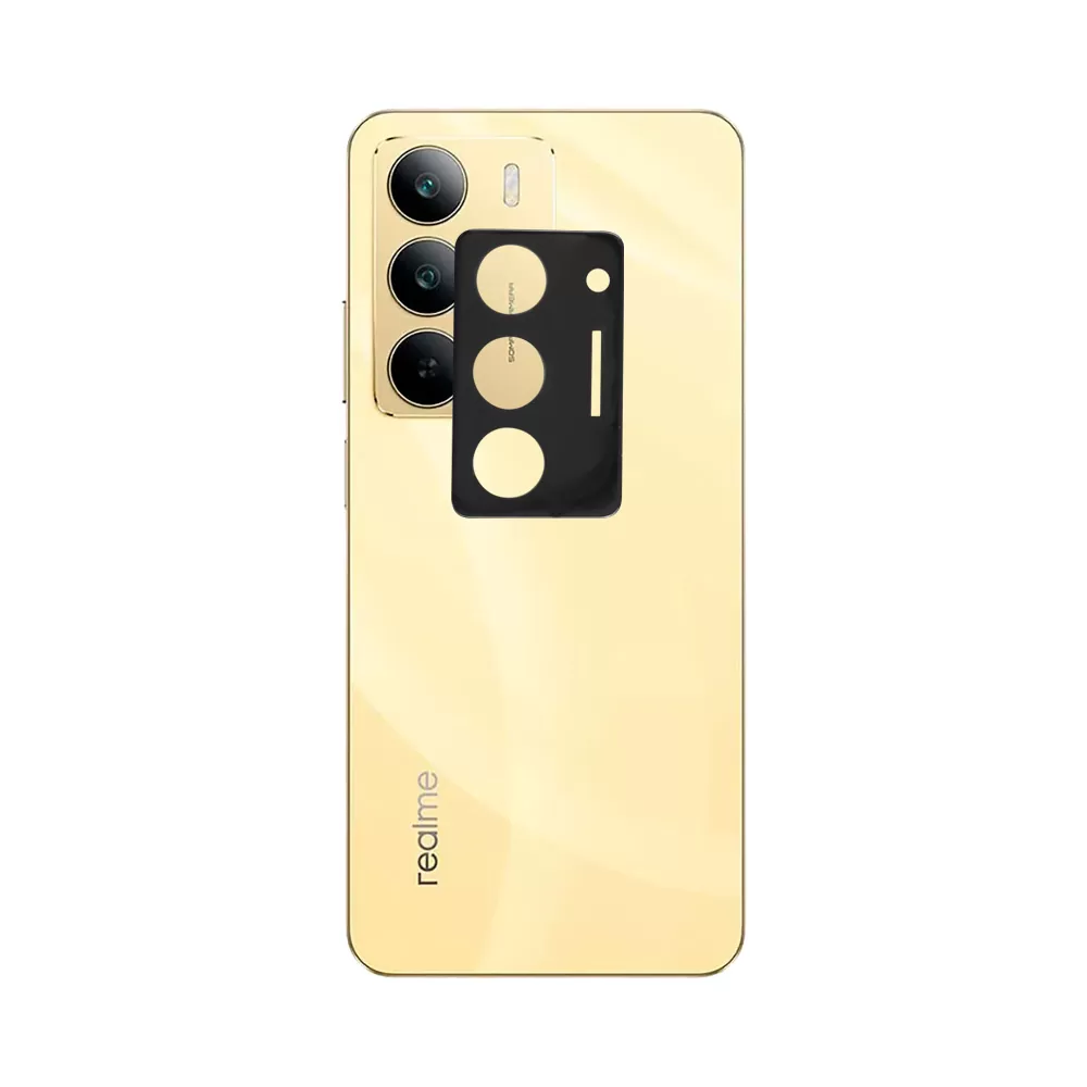VOLTE-TEL CAMERA GLASS REALME C75 6.72in 9H 0.25mm 3D CURVED BLACK - Image 2