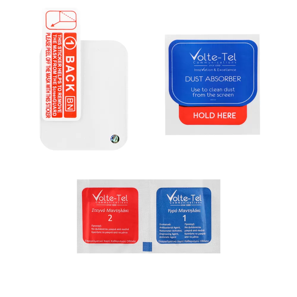 VOLTE-TEL TEMPERED GLASS XIAOMI REDMI WATCH 5 ACTIVE 2in 9H 0.30mm 2.5D FULL GLUE FULL COVER - Image 3