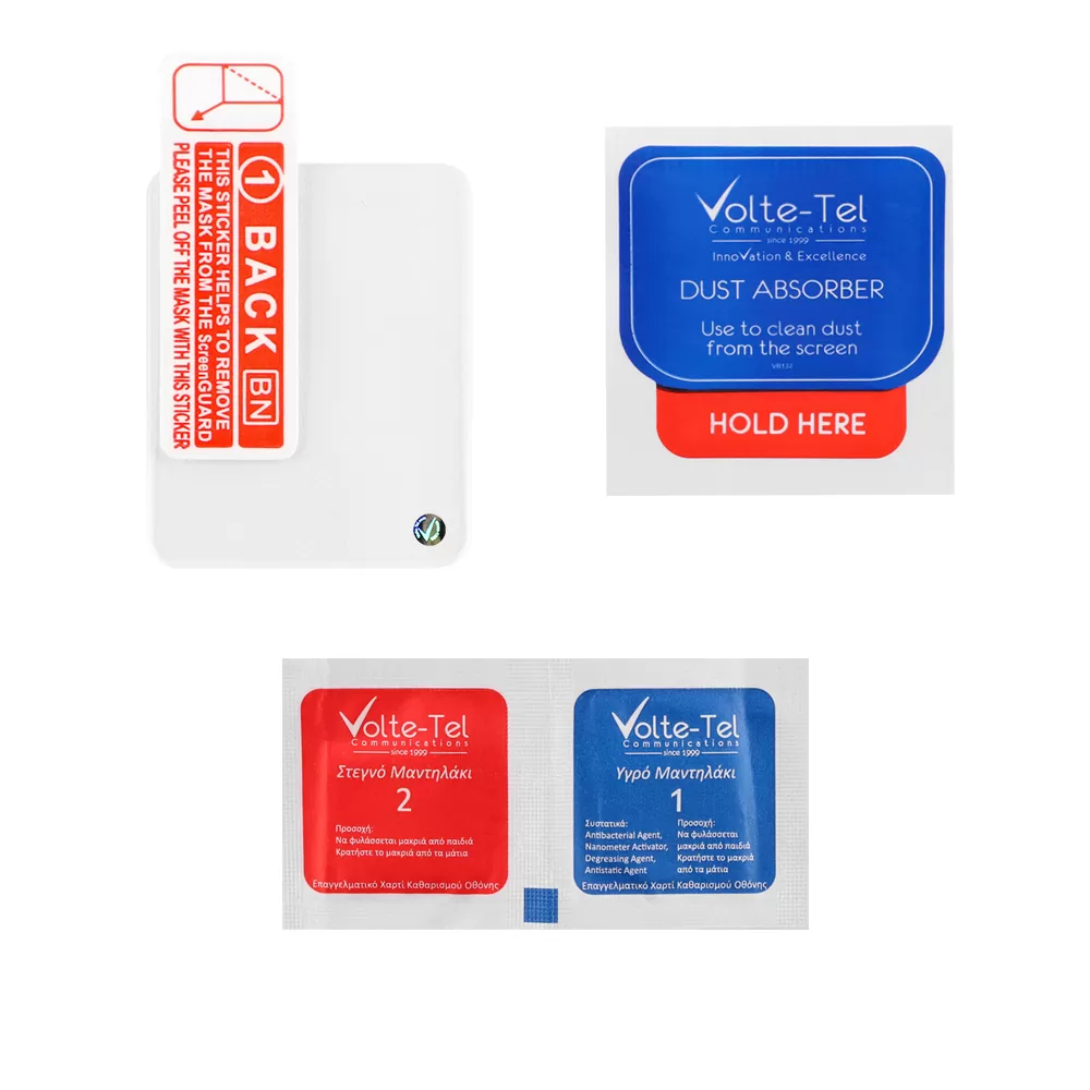 VOLTE-TEL TEMPERED GLASS XIAOMI REDMI WATCH 5 LITE 1.96in 9H 0.30mm 2.5D FULL GLUE FULL COVER - Image 3
