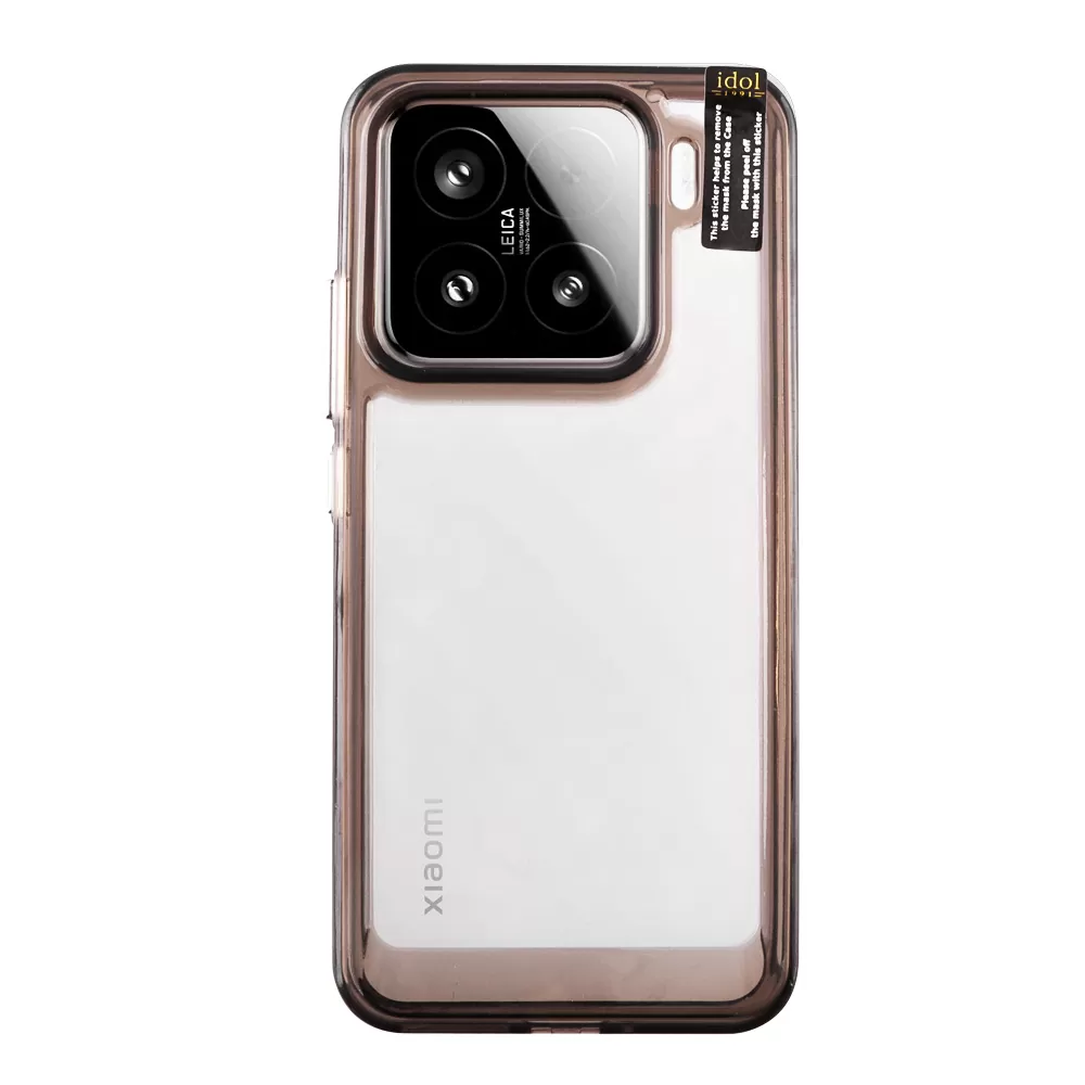 IDOL 1991 CRISTALYTE TPU ΘΗΚΗ XIAOMI 15 6.36in CAMERA GUARD ΔΙΑΦΑΝΗ ΓΚΡΙ - Image 2