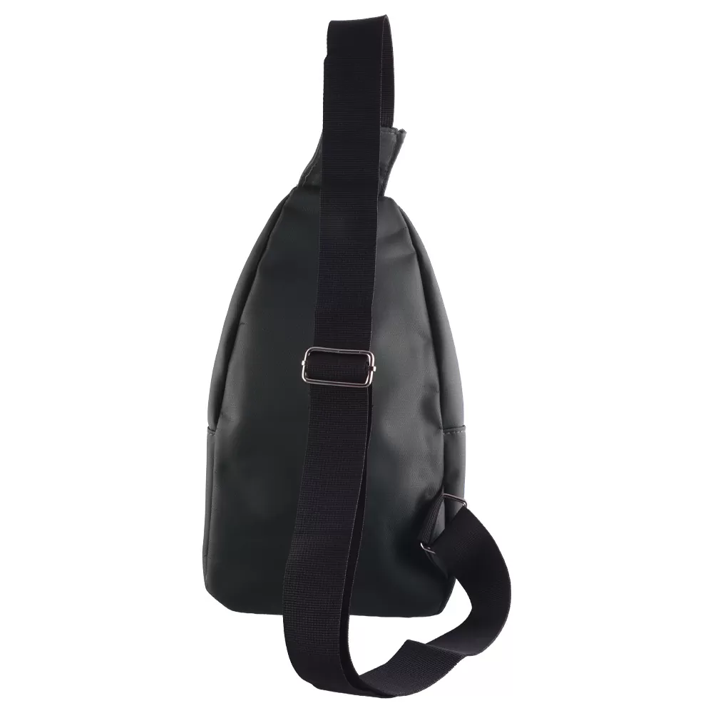 NSP N122 CASUAL ΤΣΑΝΤΑΚΙ ΑΔΙΑΒΡΟΧΟ CROSSBODY 8L DURABLE ΥΦΑΣΜΑΤΙΝΟ DARK GREY - Image 2
